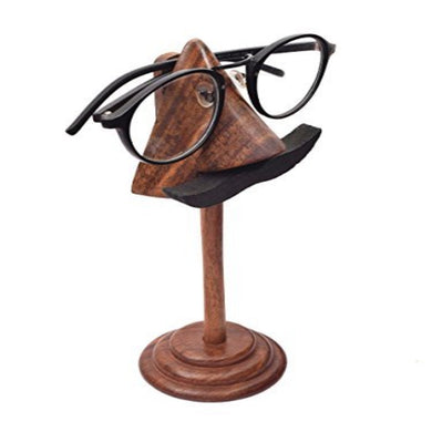 STORE INDYA Handcrafted Rosewood Wooden Spectacle Holder/Wooden Sunglasses Holder
