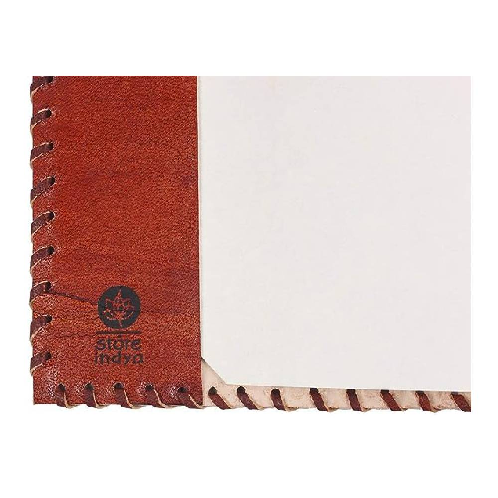 Vinatge Inspired Leather Journal Diary - 192 Pages Book - 6” x 4”