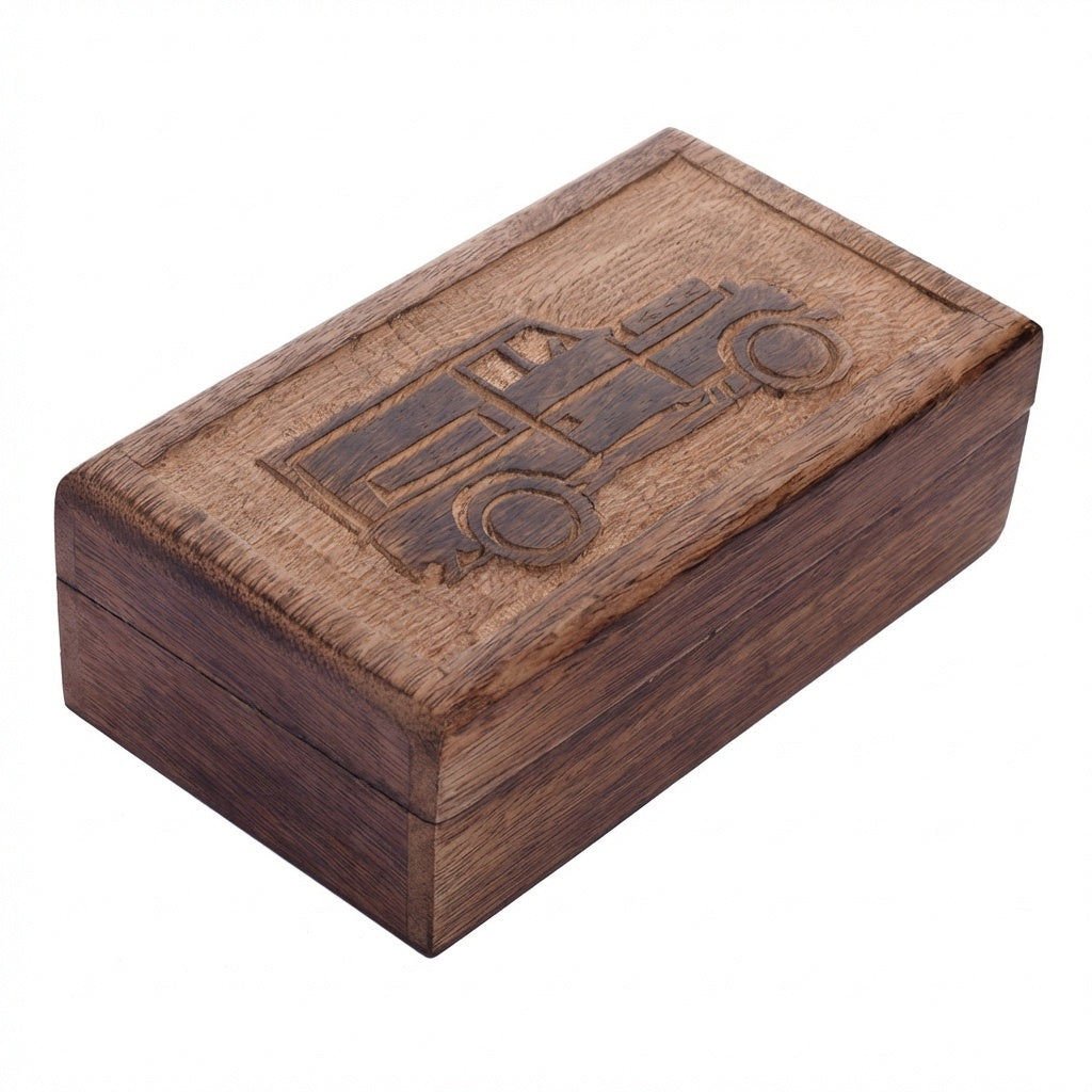 STORE INDYA storeindya, Handmade Wooden Jewelry Box - Keepsake Box - Storage Organizer - Multipurpose Box - Treasure Chest -