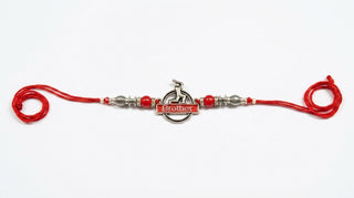 STORE INDYA Rakhi for Brother - Traditional Raksha Bandhan Thread Bracelet - Premium Designer Brother Rakhi with Decorative E