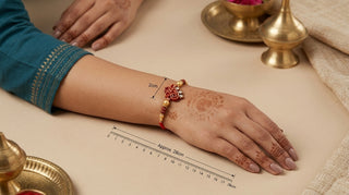STORE INDYA Rakhi Set for Brother - 12 Designer Rakhi Thread Collection for Raksha Bandhan | Traditional Indian Rakhi Gift Set for Bhaiya Bhatija