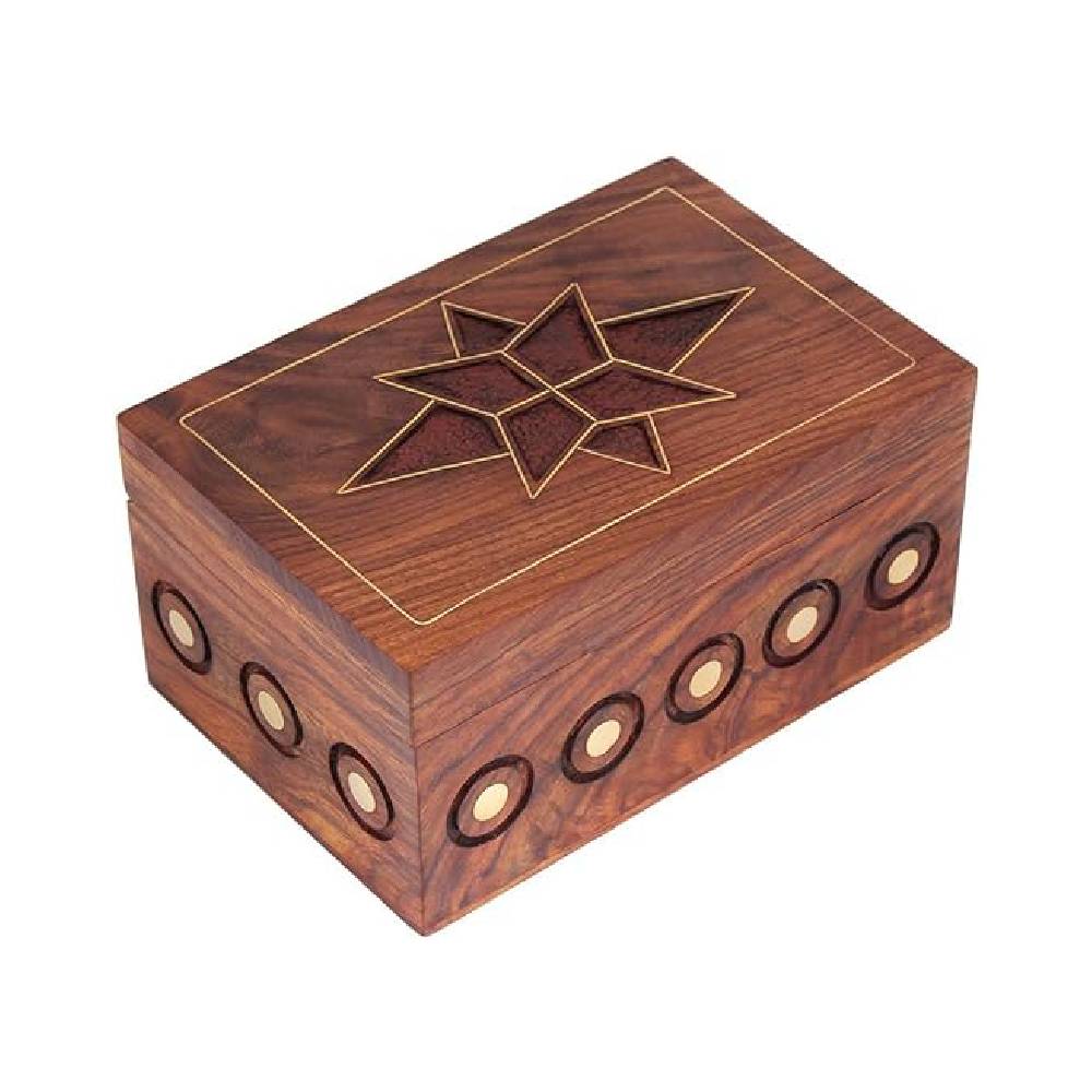 Wooden Jewelry Box Storage-Jewelry Organizer-Keepsake Accessory Holder
