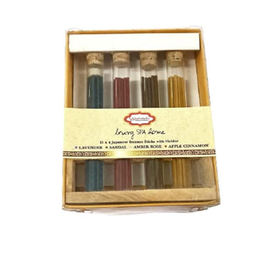 Bulk Incense Sticks with Holder-Set of 4