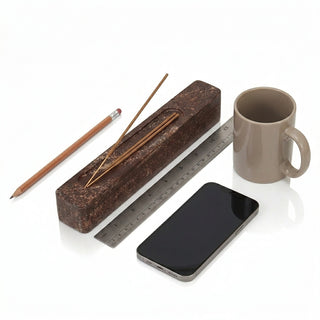 Storeindya Wooden Incense Holder with Ash Catcher - 12" Coffin Storage Box for Incense Sticks, Meditation & Home Decor for Be
