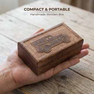 STORE INDYA storeindya, Handmade Wooden Jewelry Box - Keepsake Box - Storage Organizer - Multipurpose Box - Treasure Chest -