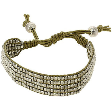 Handmade Gifts Friendship Bracelet Men Jewellery Fashion Brass Beads and Thread