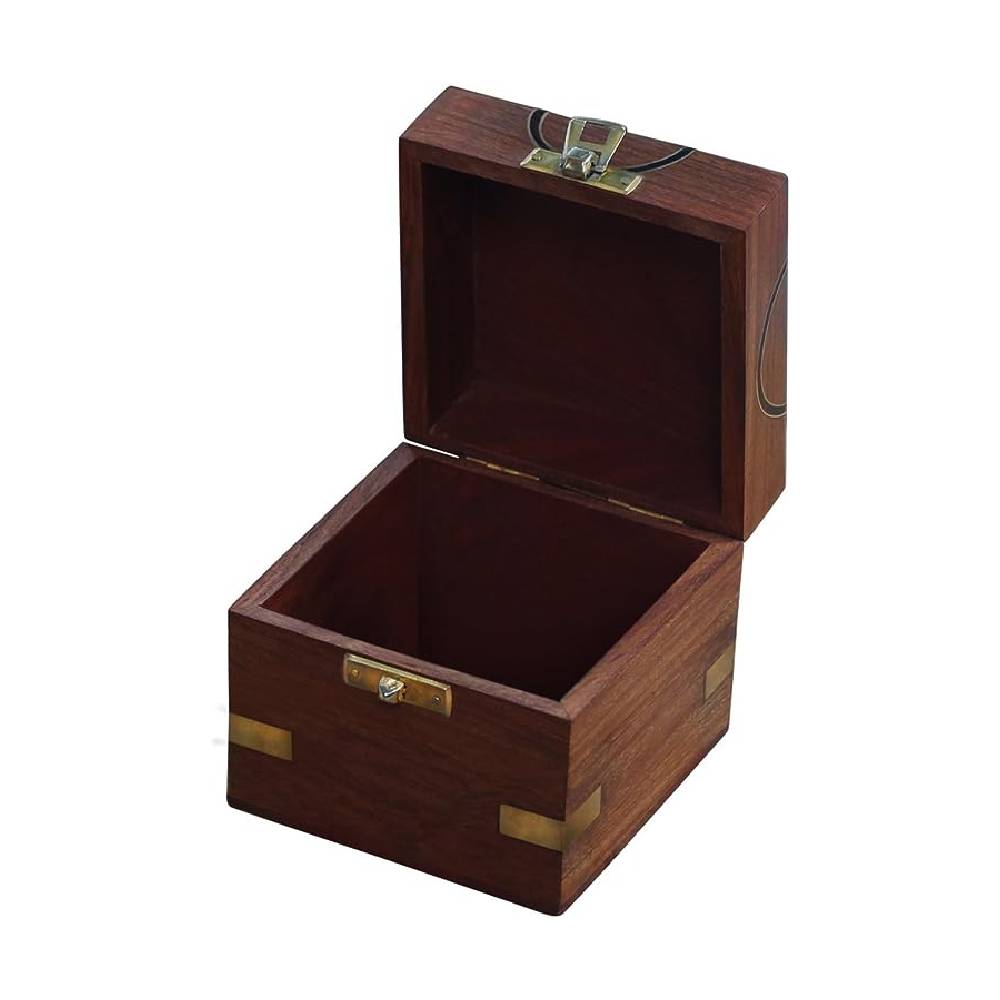 Infinity Collection Wooden Jewelry Box Storage Organizer for Women, Men & Girls