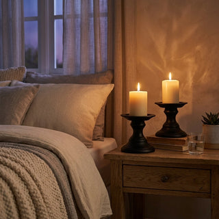 storeindya Wooden Curtain Tiebacks Set of 2 - Hand Carved Floral Curtain Holdbacks Tie Backs for Window Drapes, Rustic Home Decor