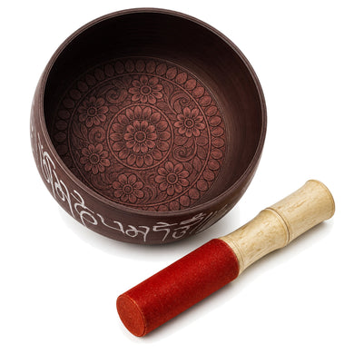 Store Indya handcrafted Tibetan Singing Bowl, 7" Chakra Healing Meditation