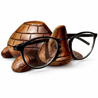 STORE INDYA Eyeglass Holder Stand/Wooden Spectacle Holder/Spectacle Stand/Eyeglass Holders for Desk/Desk Eyeglass Holder/Hand