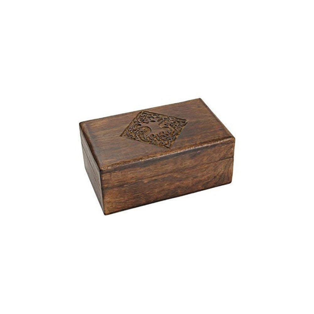 Handmade Wooden Jewelry Box - Multi-Utility Storage Organizer-Trinket Holder for  Women, Men, and Girls (Large Tree of Life Collection)