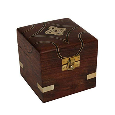 storeindya Wooden Jewelry Box Storage Organizer-Multipurpose Storage-Keepsake Box-Kids Treasure Chest Box-Trinket-Watch Holder for Women Men Girls (Infinity Collection)