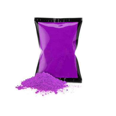 Organic and Skin Friendly Holi Gulal Powder-Natural Violet Color Powder for Holi Color Run, Colored Smoke, Chalk Powder - 5.5 lbs