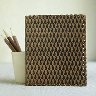 Leather Travel Journal Diary - Eco-Friendly Christmas Gift for Personal Notes and Records