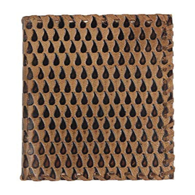 STORE INDYA Leather Journal Diary Travel Diary Unlined Doodle Book (8 x 6-Tear Drop-Brown) 192 pages Book